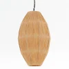 Aimee, Pendant Lamp, Raffia And Iron, L
