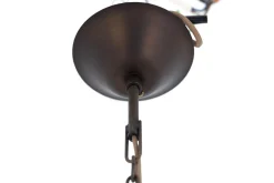 Aimee, Pendant Lamp, Raffia And Iron, L