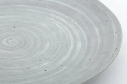 Alanah, Plate, Ceramic, Grey, 21,5Cm