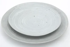 Alanah, Plate, Ceramic, Grey, 27Cm