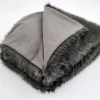 Allessina, Plaid, Faux Fur