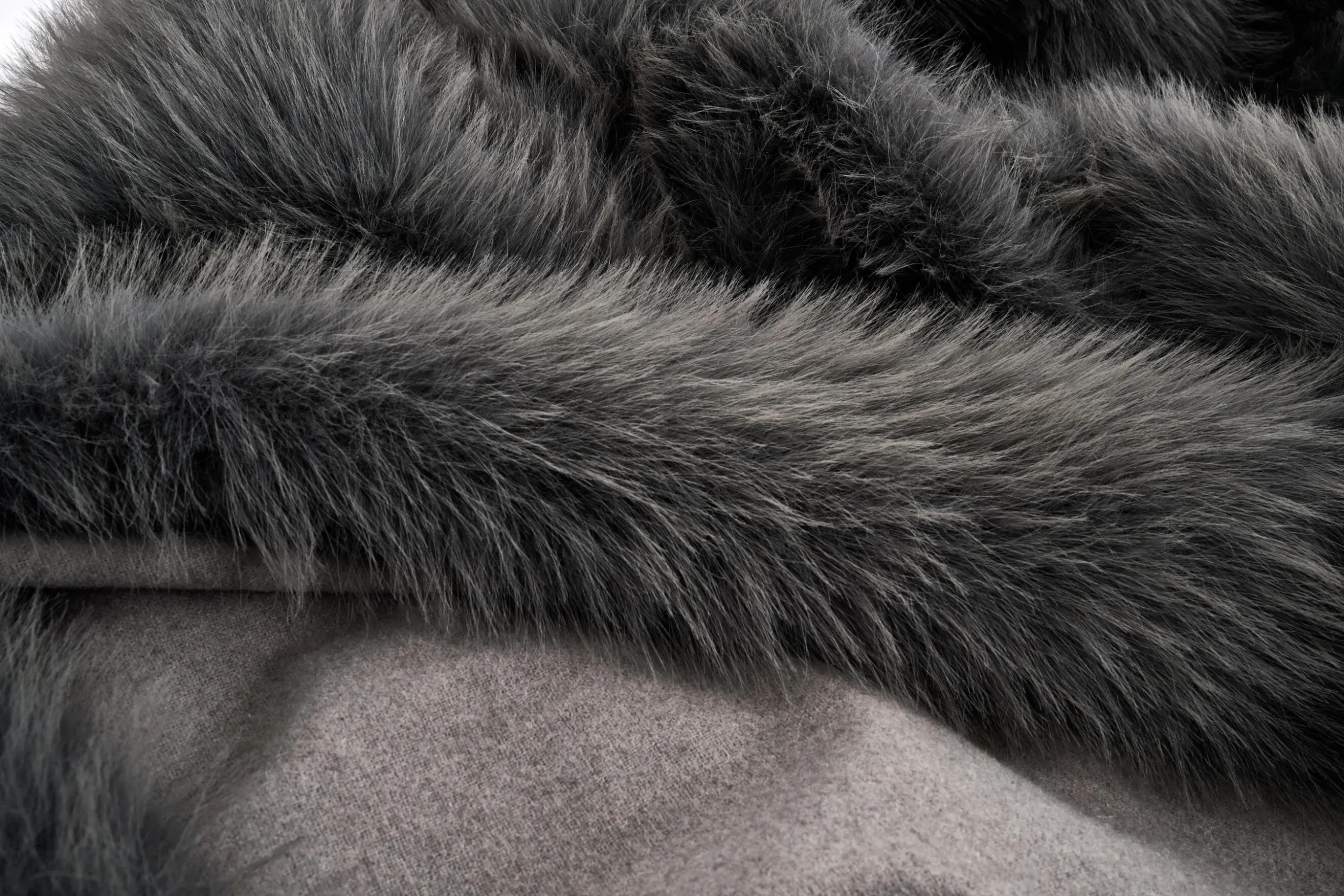 Allessina, Plaid, Faux Fur