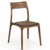Amina, Chair, Leather Seat