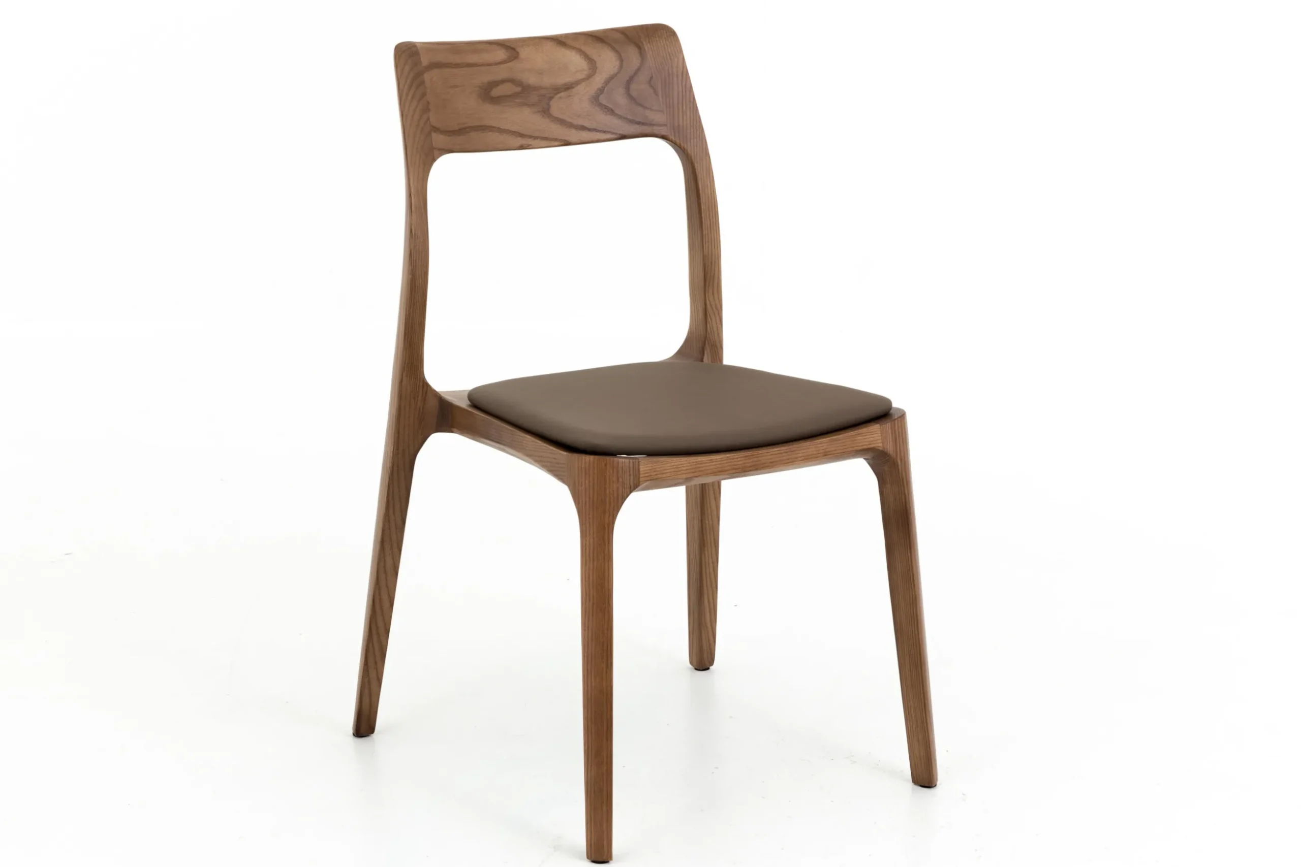 Amina, Chair, Leather Seat
