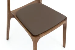 Amina, Chair, Leather Seat