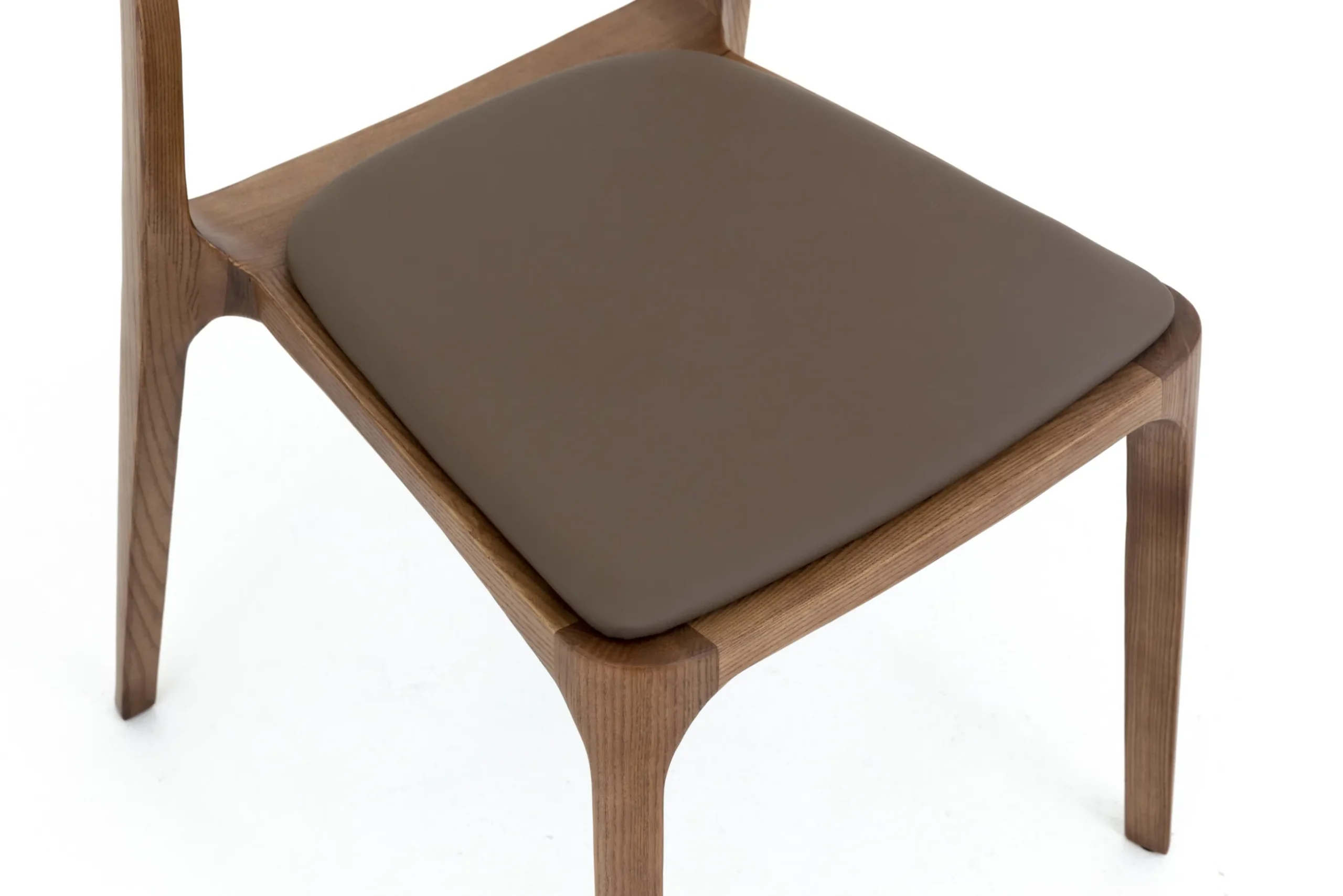 Amina, Chair, Leather Seat