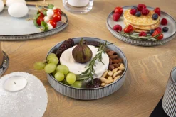 Architecto, Pasta Plate, Ceramic, Grey