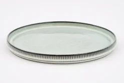 Architecto, Plate, Ceramic, Grey, 25,5Cm