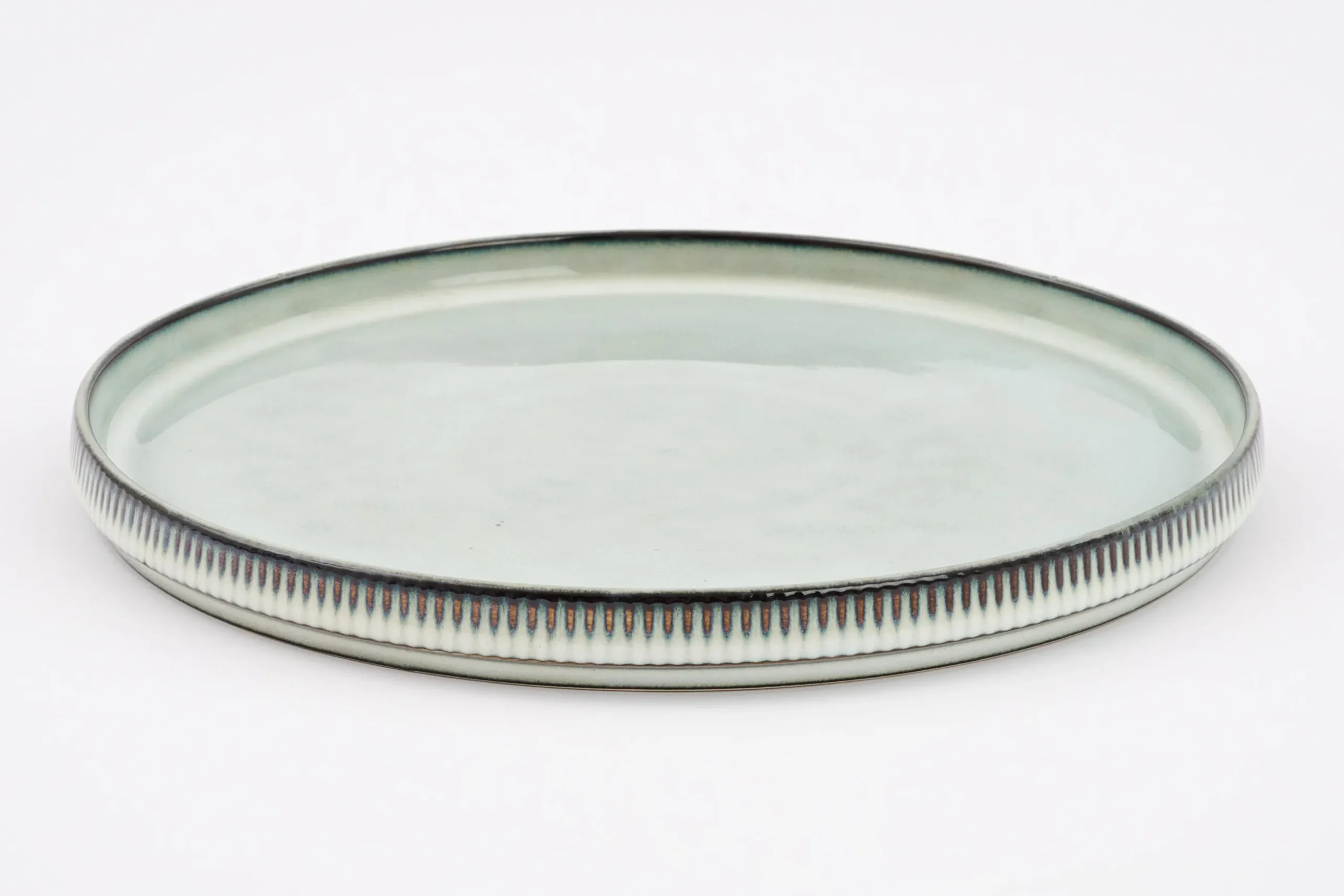 Architecto, Plate, Ceramic, Grey, 25,5Cm