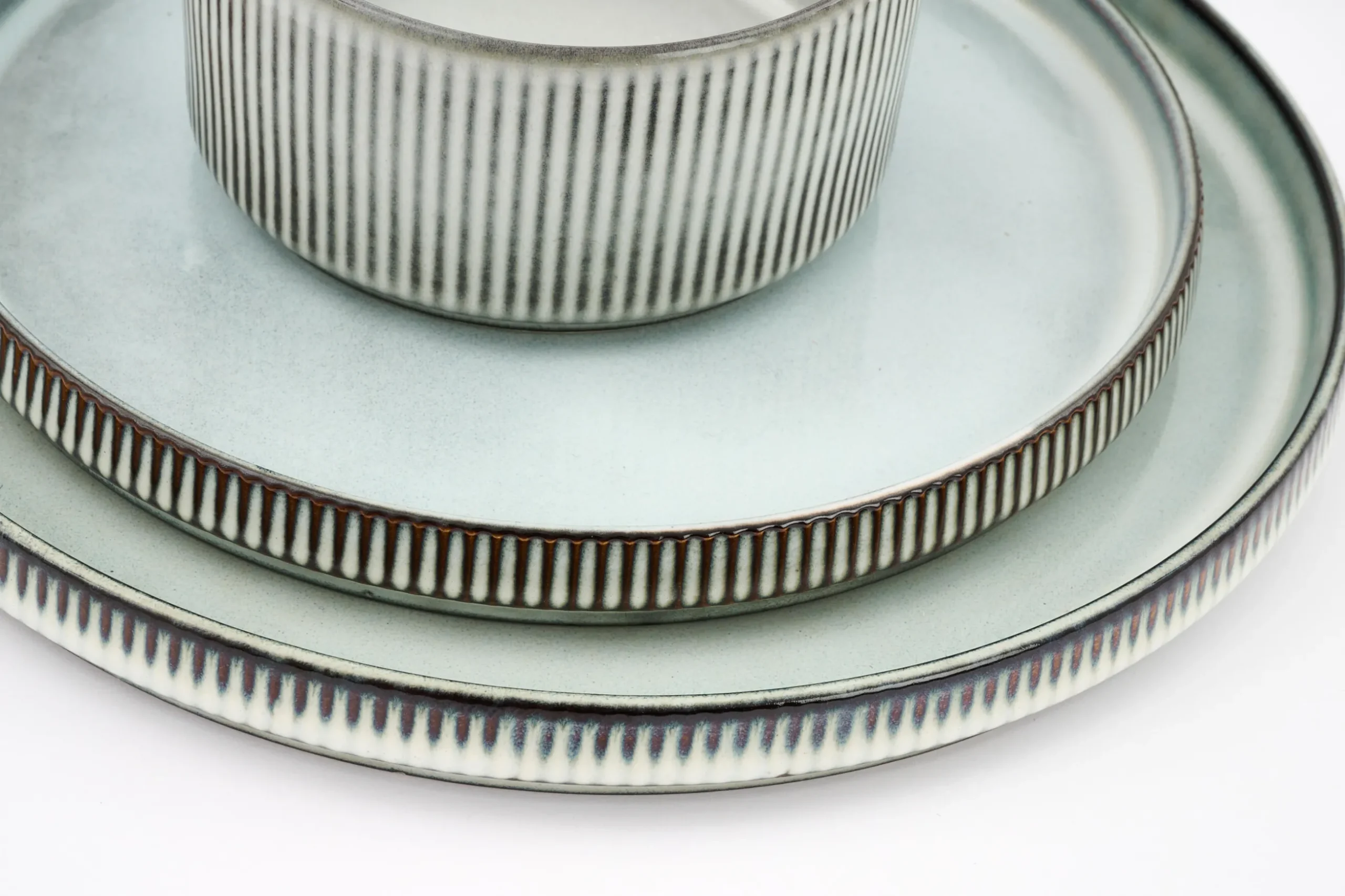 Architecto, Plate, Ceramic, Grey, 25,5Cm