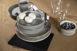 Architecto, Plate, Ceramic, Grey, 25,5Cm