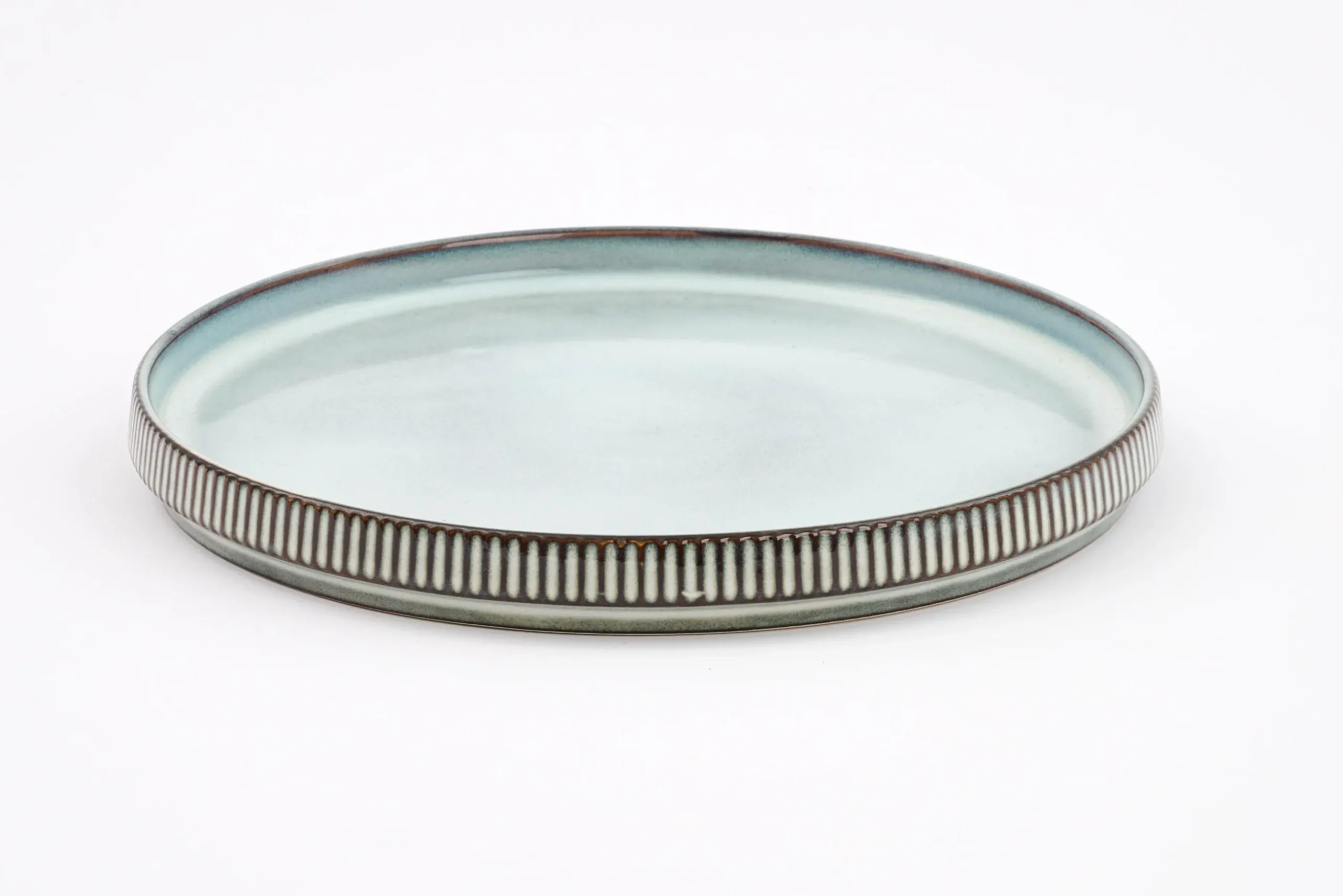 Architecto, Plate, Ceramic, Grey, 20,5Cm