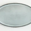 Architecto, Serving Plate, Ceramic, Grey