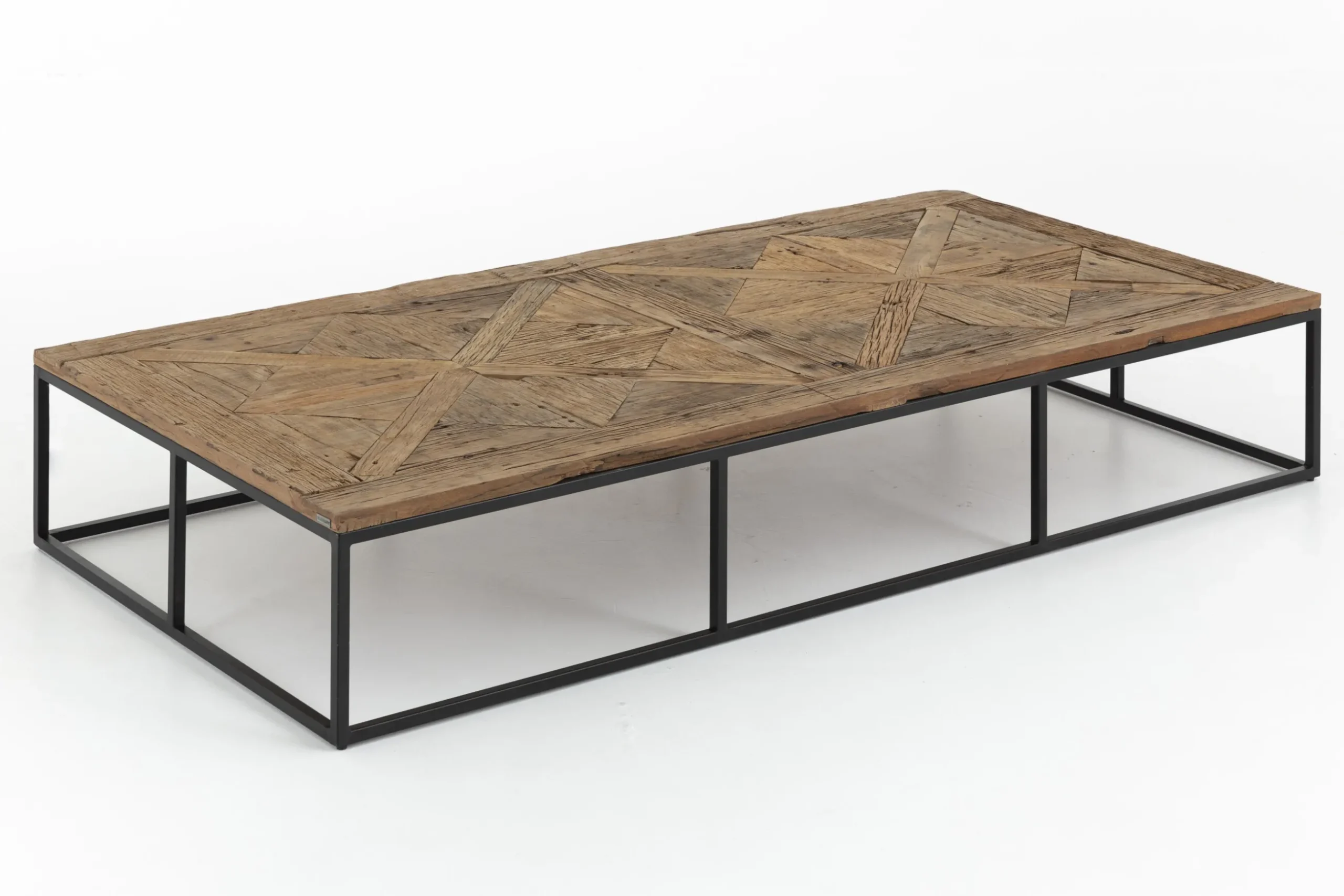 Archy, Coffee Table, Rectangular, Wood And Metal