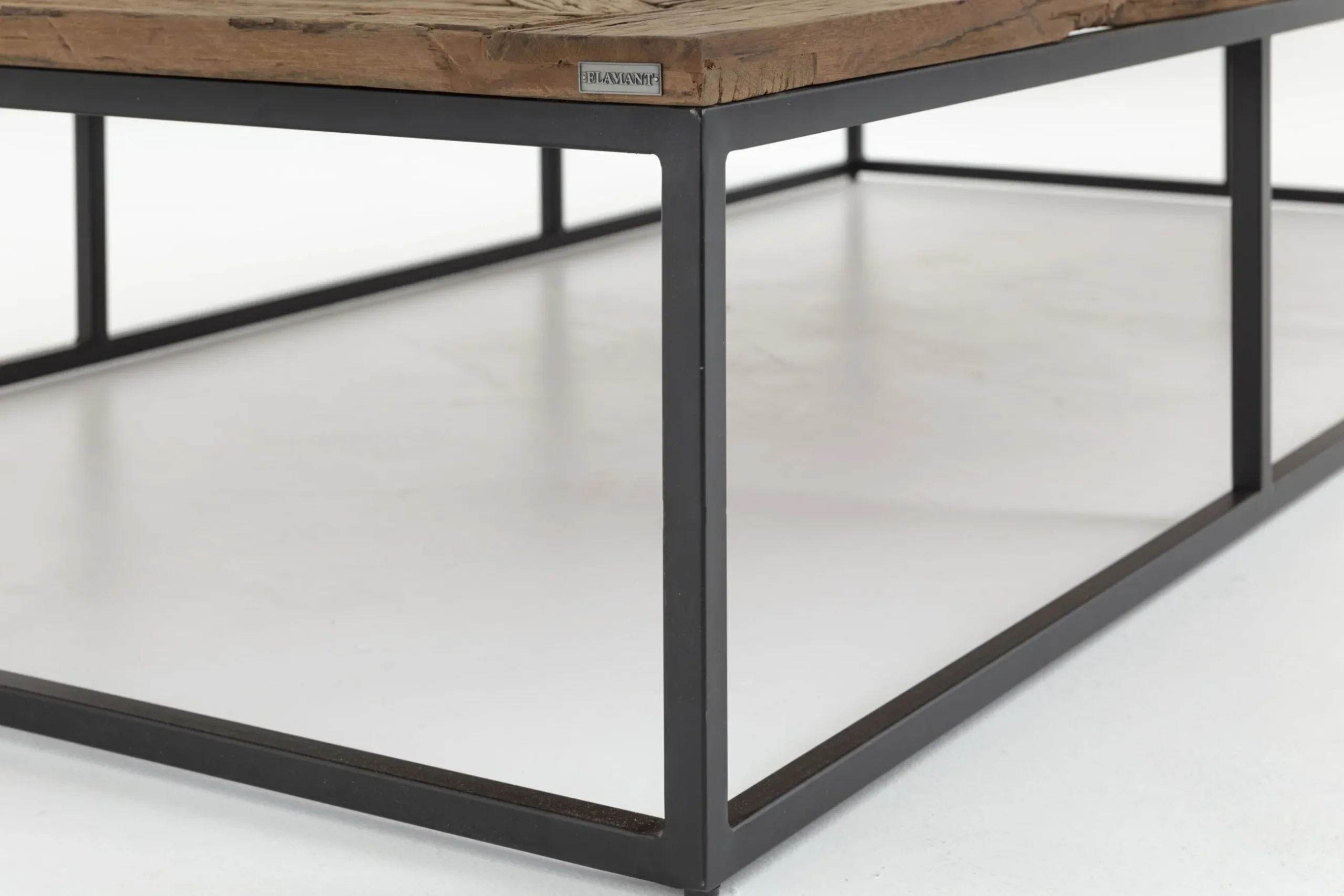 Archy, Coffee Table, Rectangular, Wood And Metal