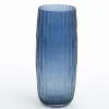 Arez, Vase, Glass, Blue, S