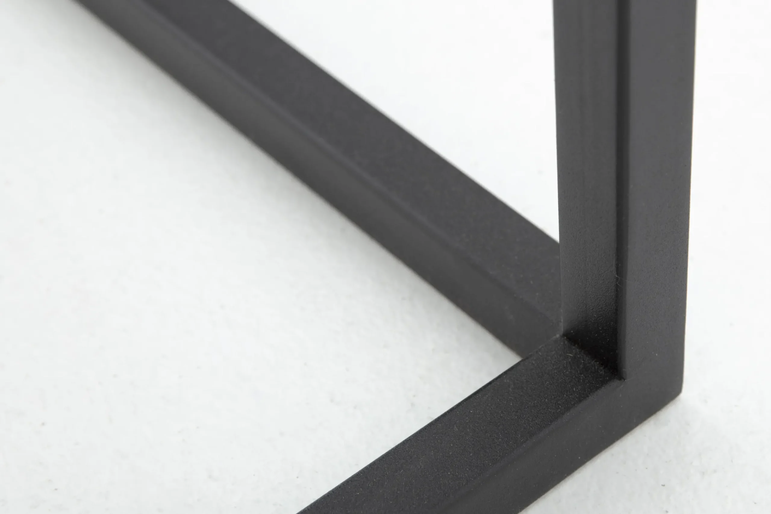 Armand, Console Table, Black Oak And Metal