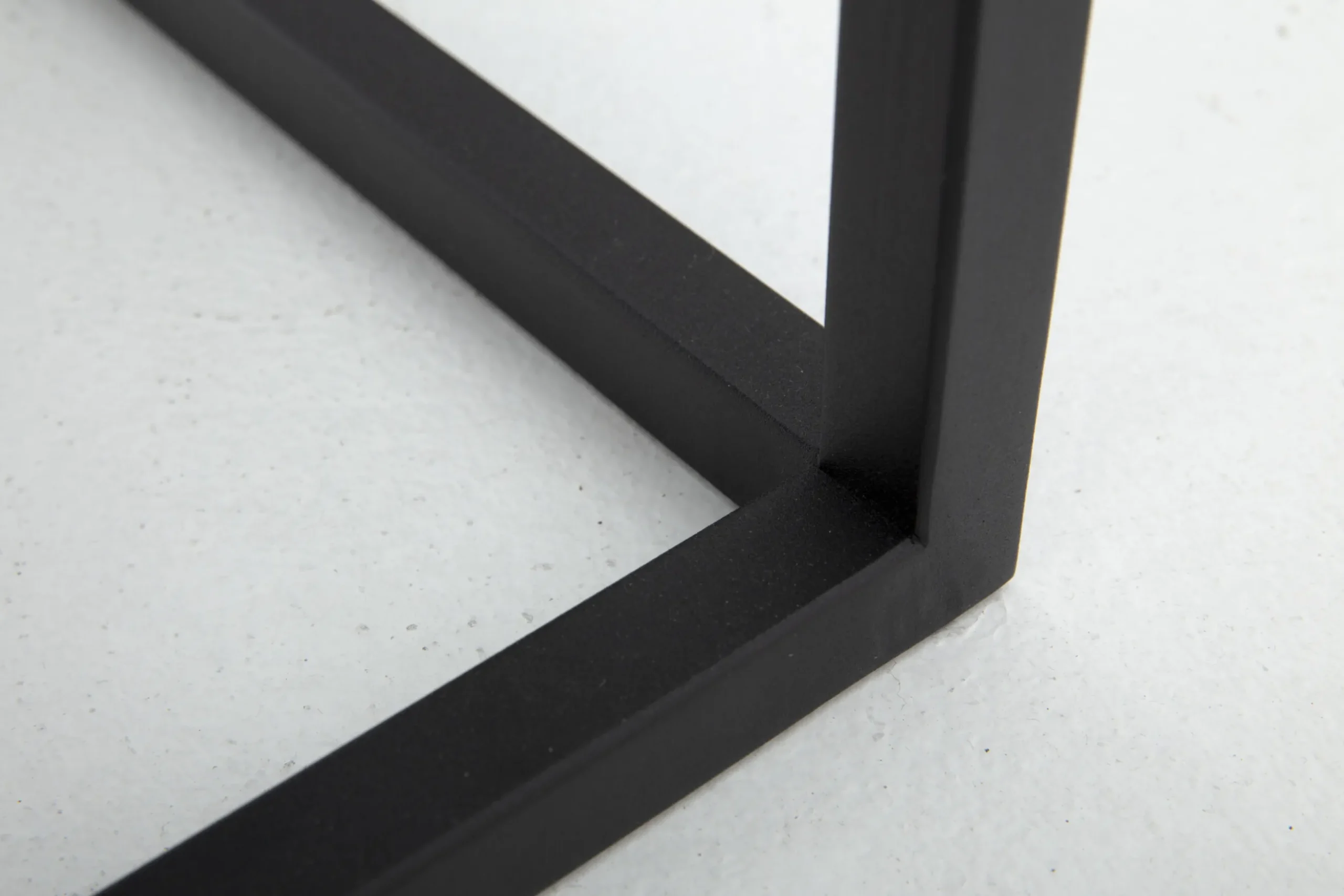 Armand, Side Table, Black Oak And Metal