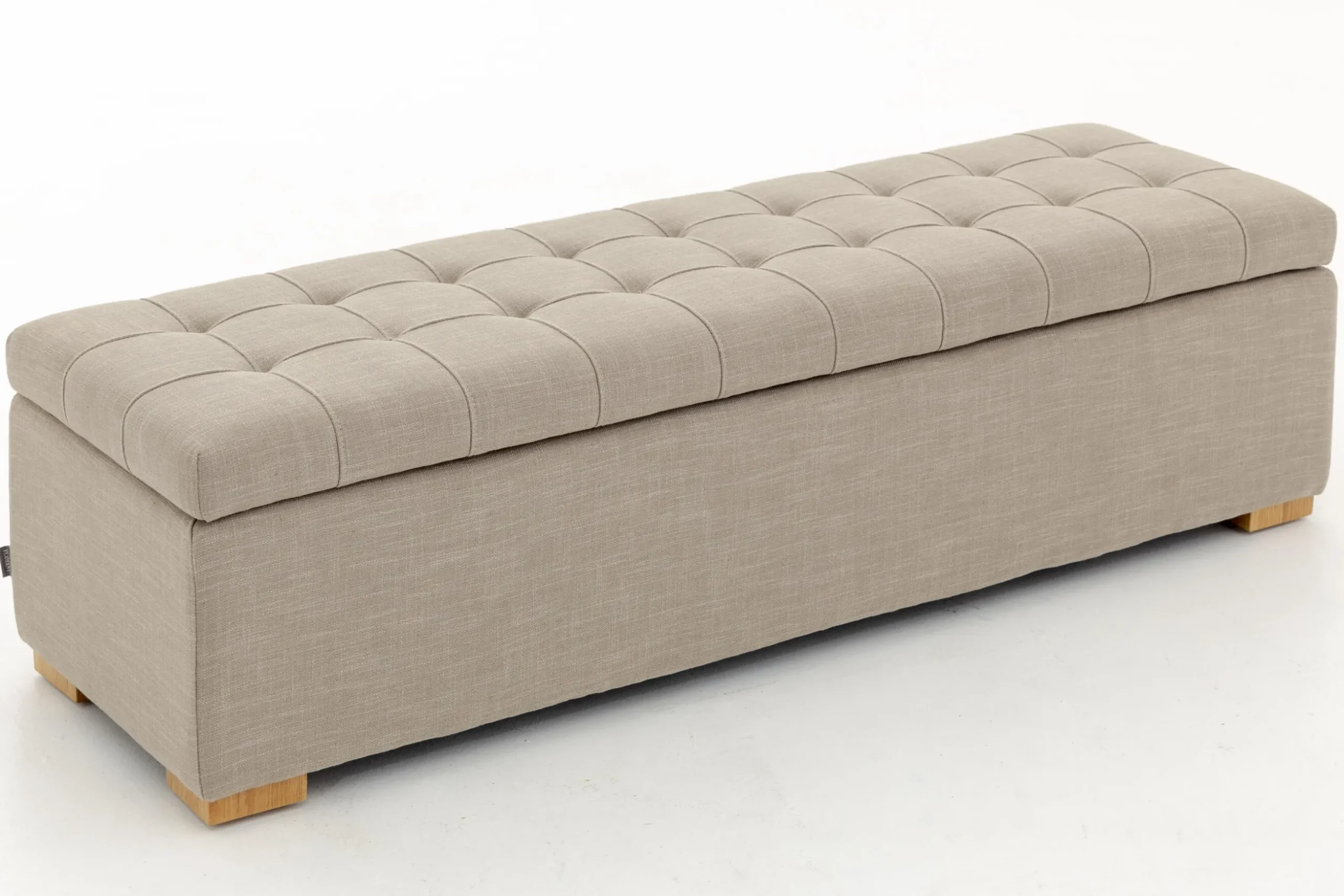 Aubiz, Pouf, Fabric, With Lid