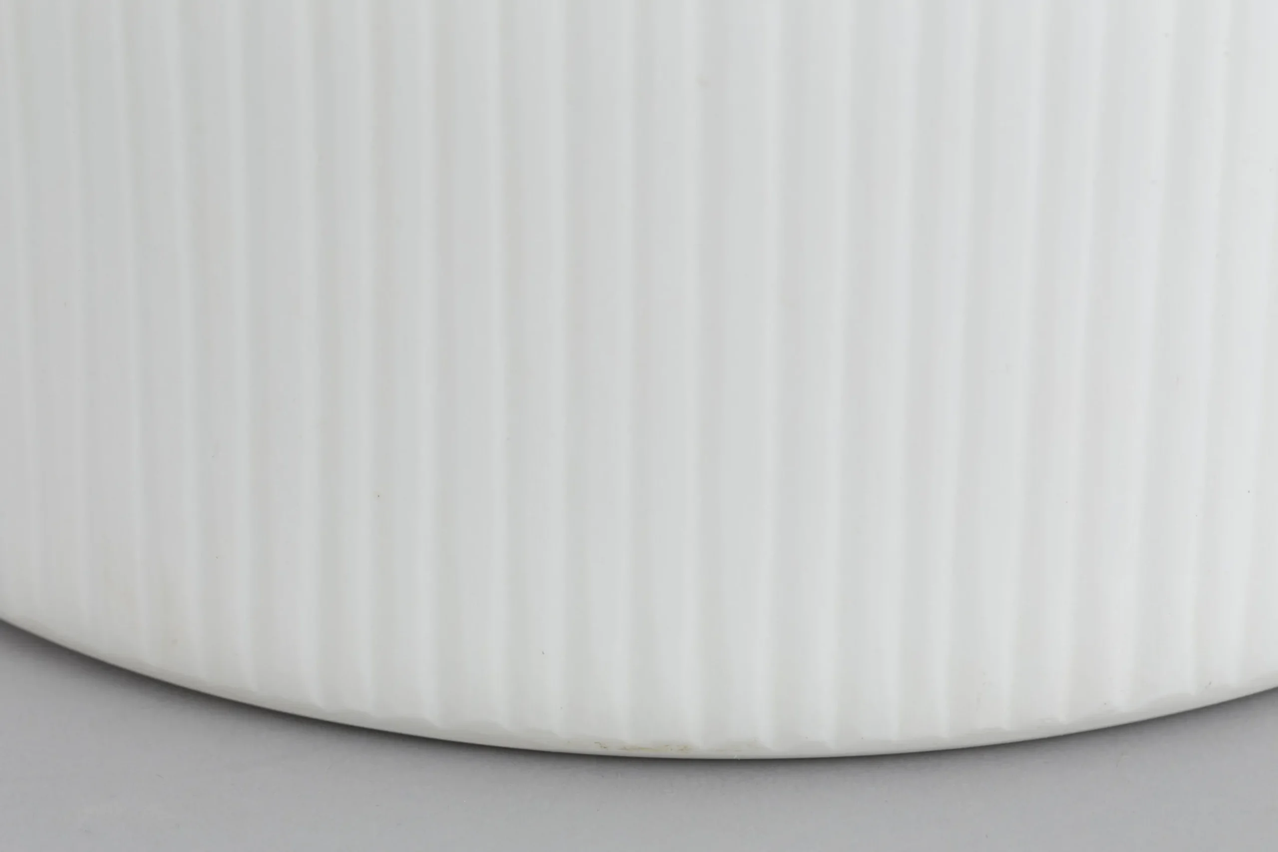 Ayla, Vase, Glass, White, O22X27H