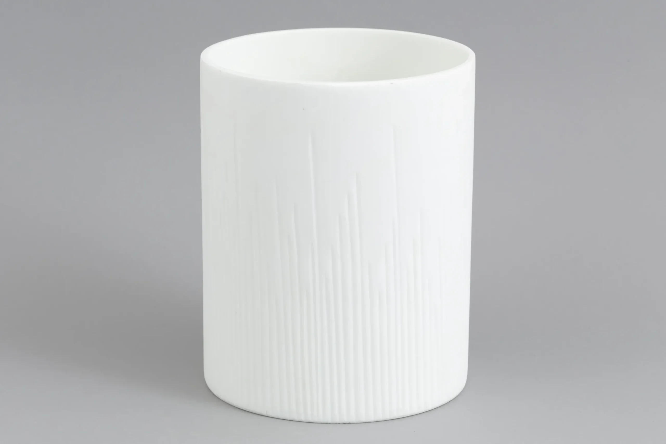 Ayla, Vase, Glass, White, O17,5X21,5H