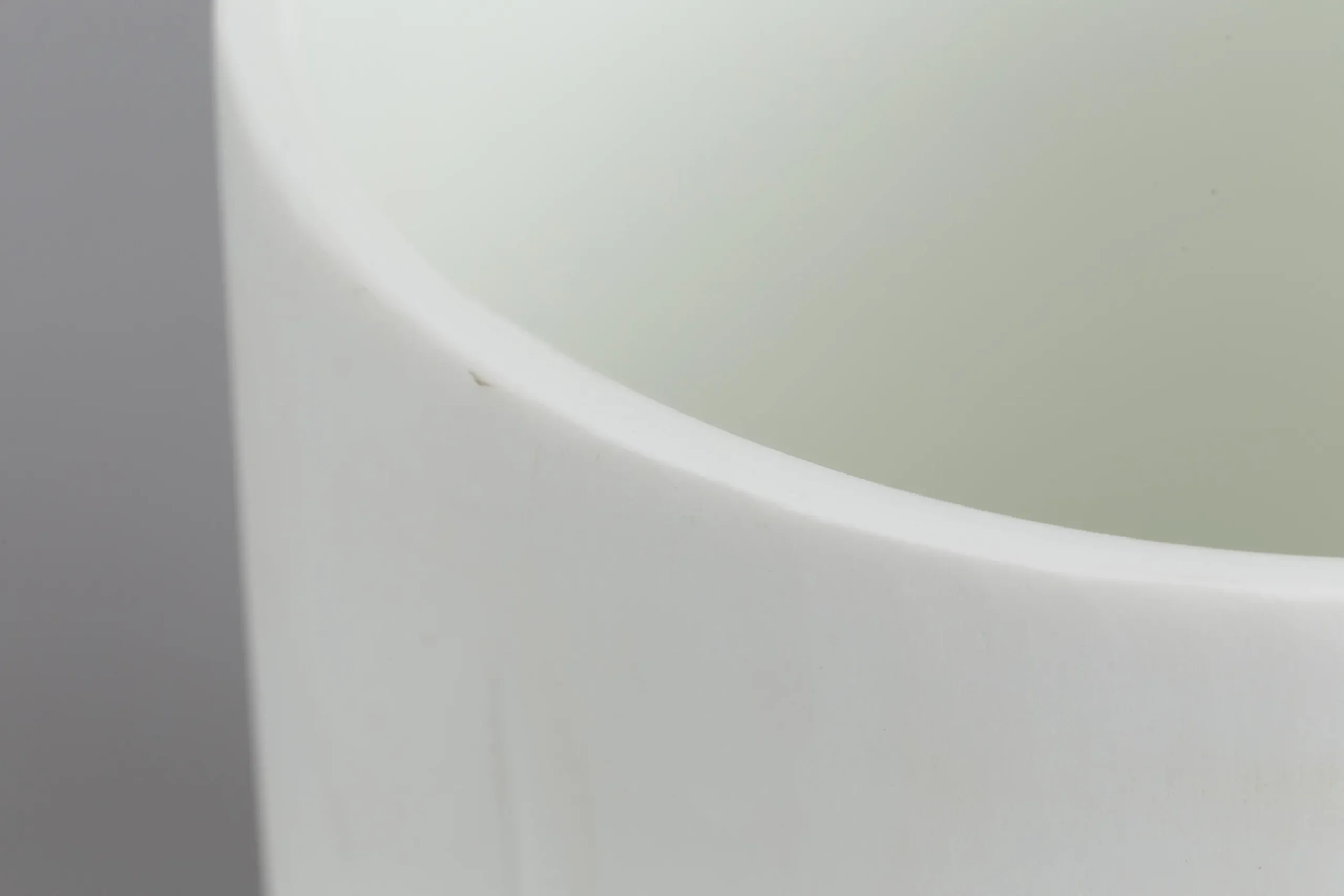 Ayla, Vase, Glass, White, O17,5X21,5H