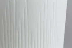 Ayla, Vase, Glass, White, O17,5X21,5H