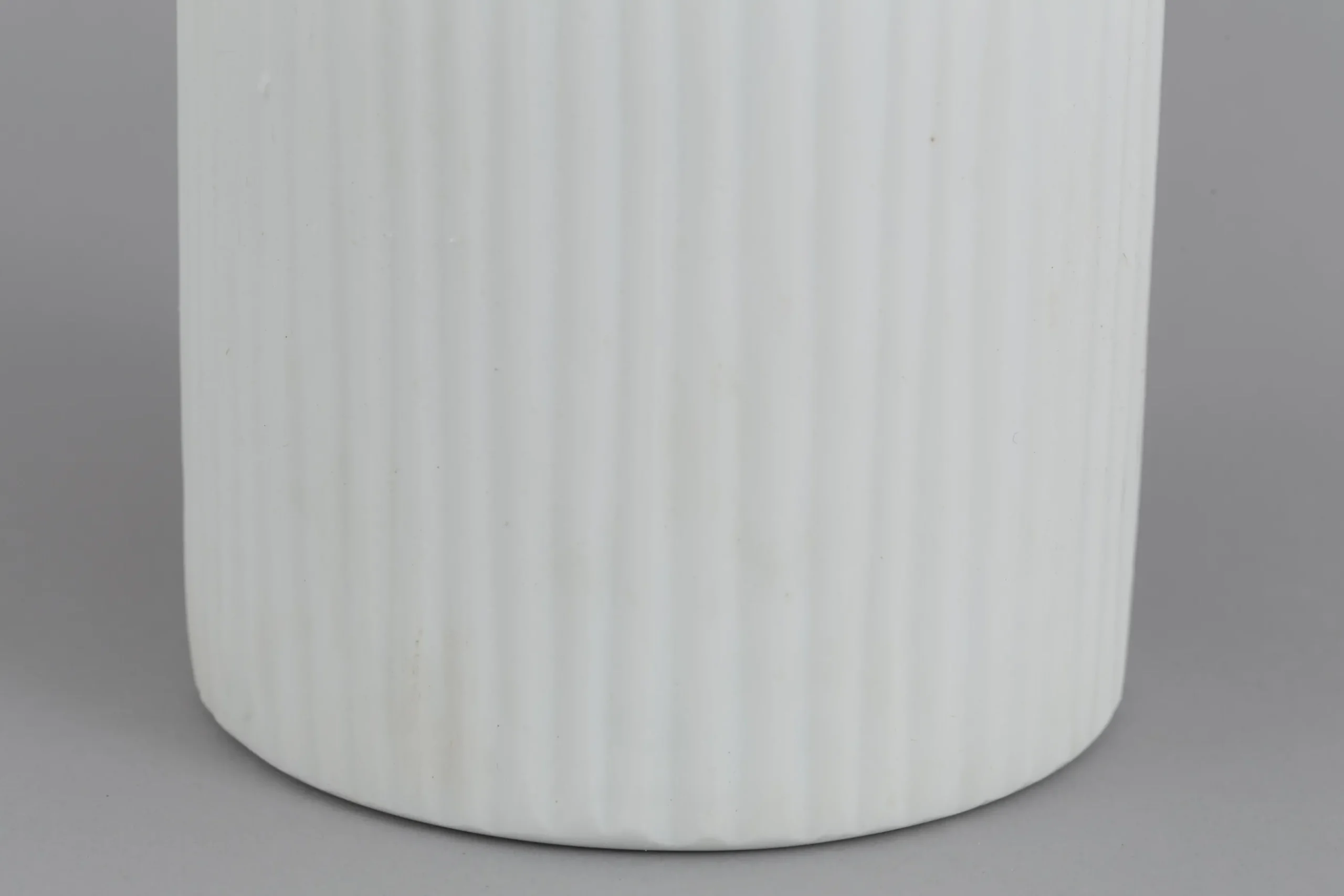 Ayla, Vase, Glass, White, O10,5X44H