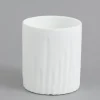 Ayla, Vase, Glass, White, O8X9,5H