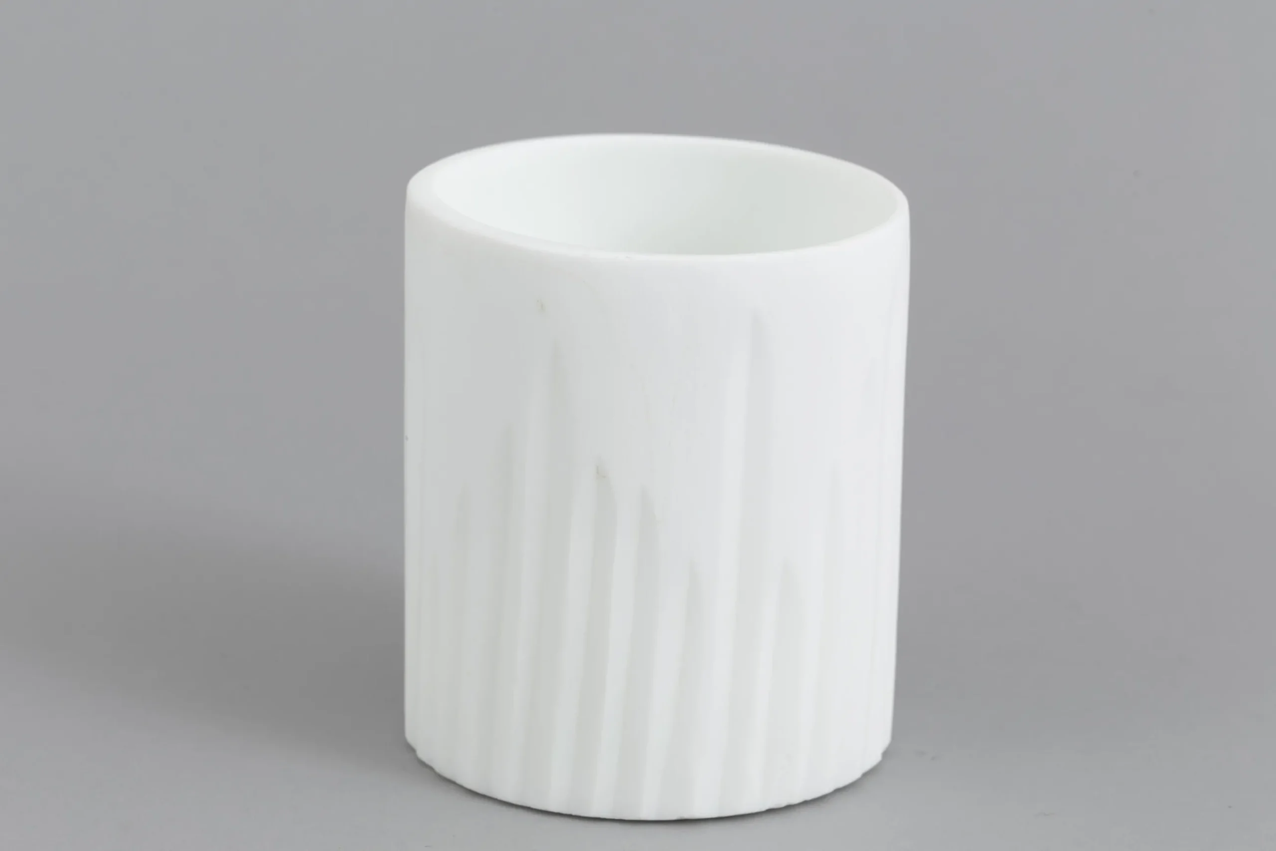 Ayla, Vase, Glass, White, O8X9,5H