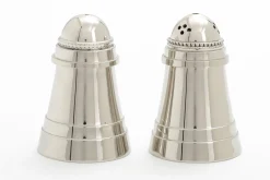 Babimo, Pepper And Salt Set, Nickel, Set Of 2