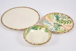 Banbua, Bowl, Green, Leaves