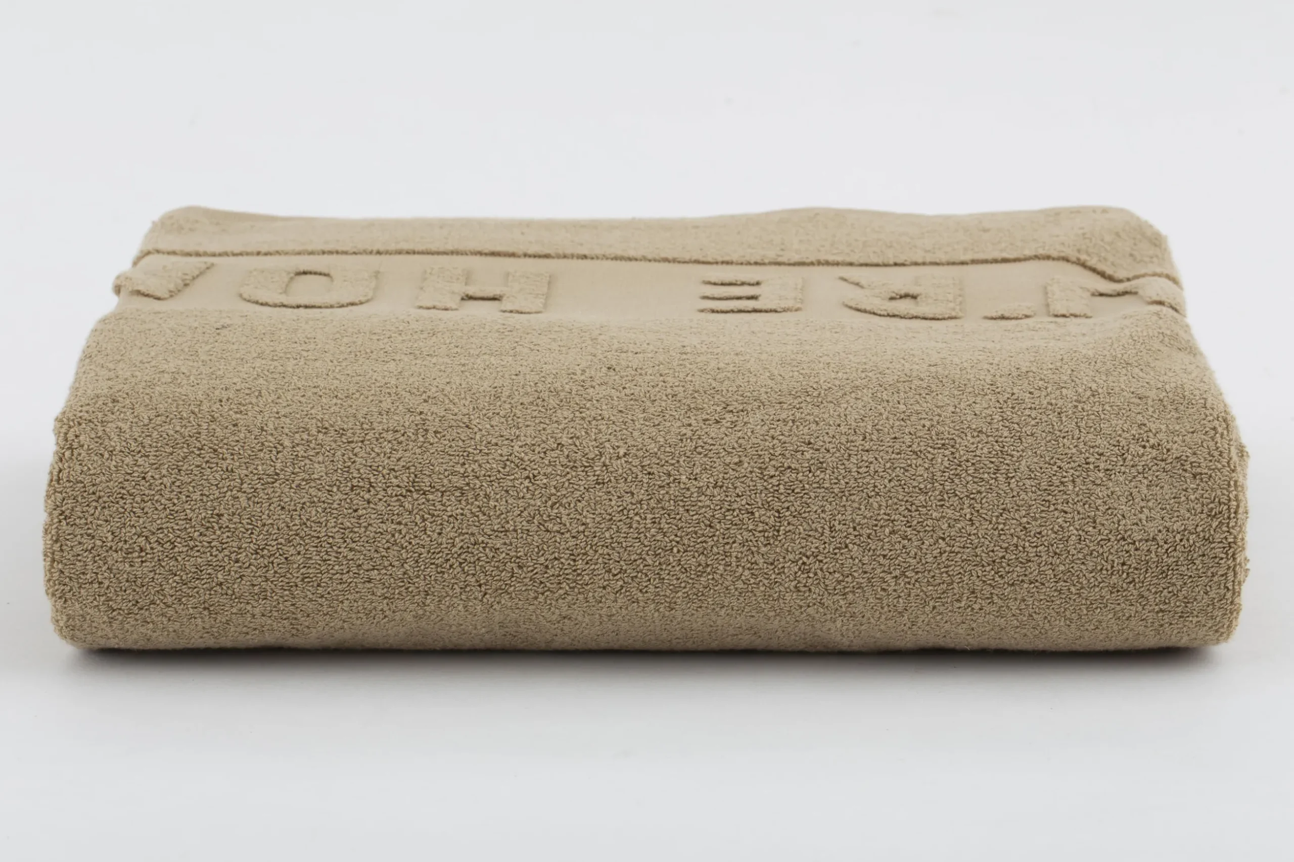 Baobao, Bath Towel, Flax, 100X180 Cm