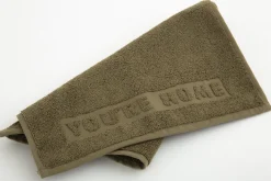 Baobao, Bath Towel, Khaki, 100X180 Cm