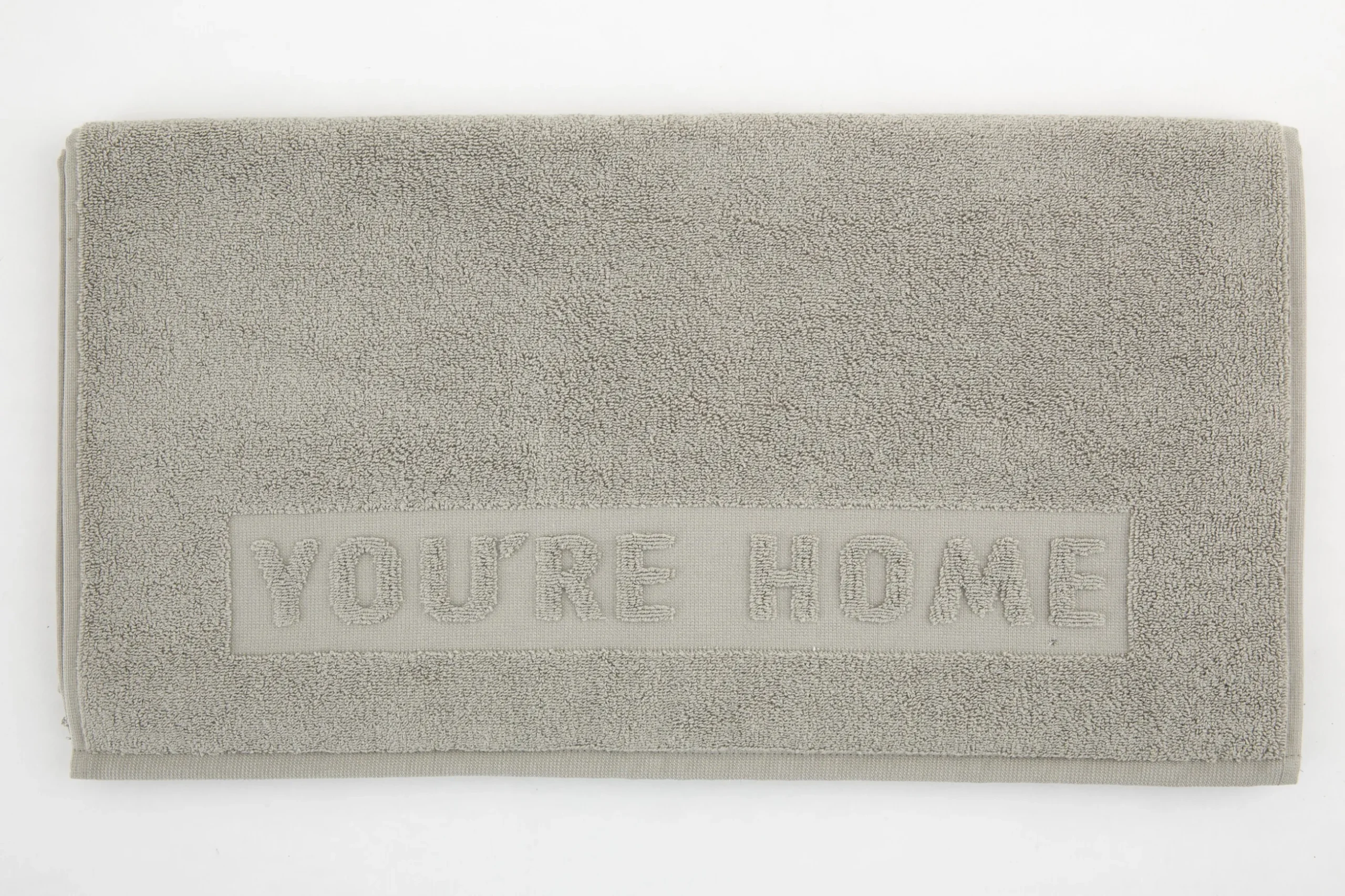 Baobao, Bath Towel, Light Grey, 100X180 Cm