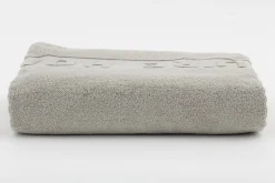 Baobao, Bath Towel, Light Grey, 100X180 Cm