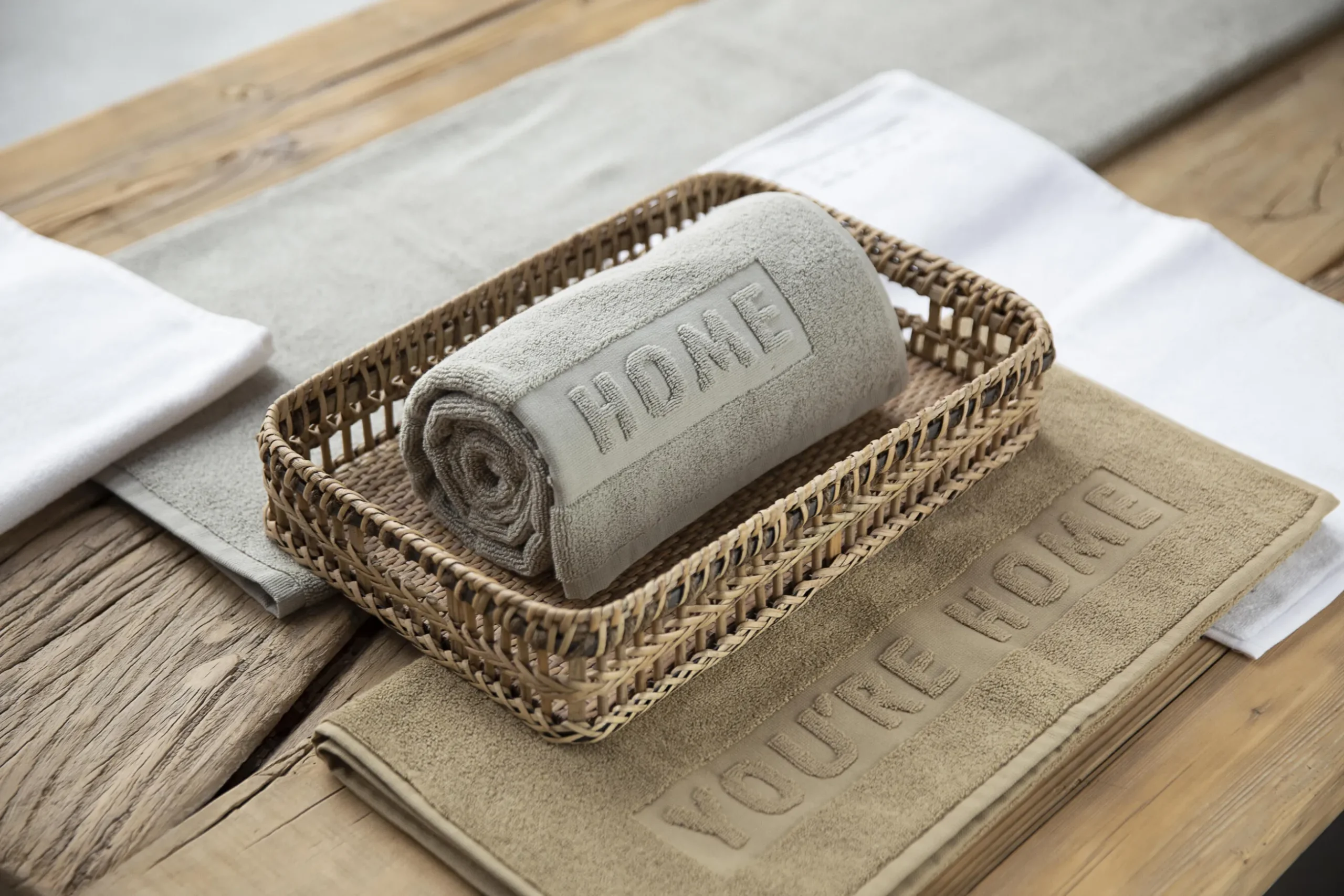 Baobao, Guest Towel, Flax