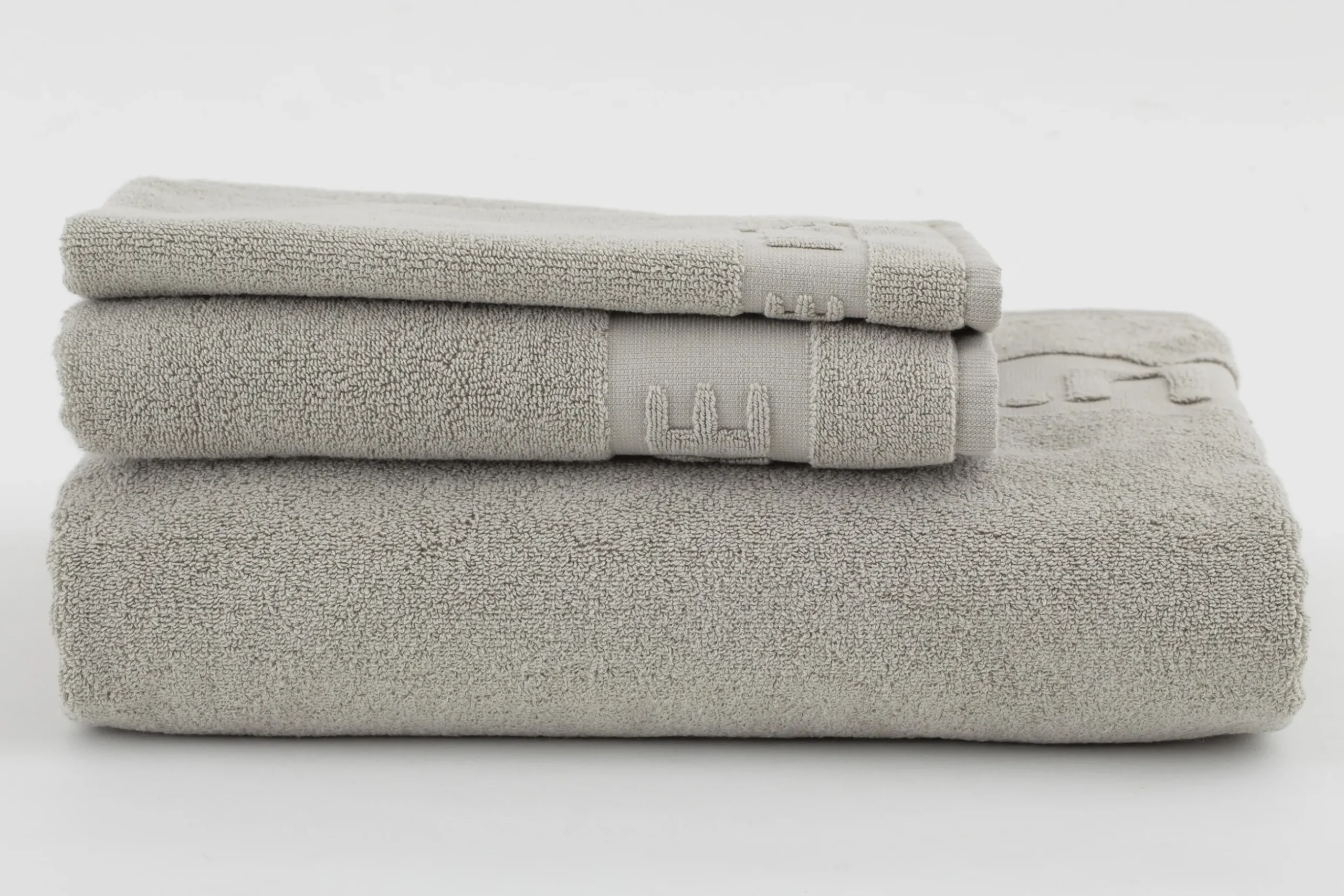 Baobao, Guest Towel, Light Grey