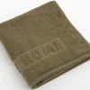 Baobao, Hand Towel, Khaki, 50X100 Cm