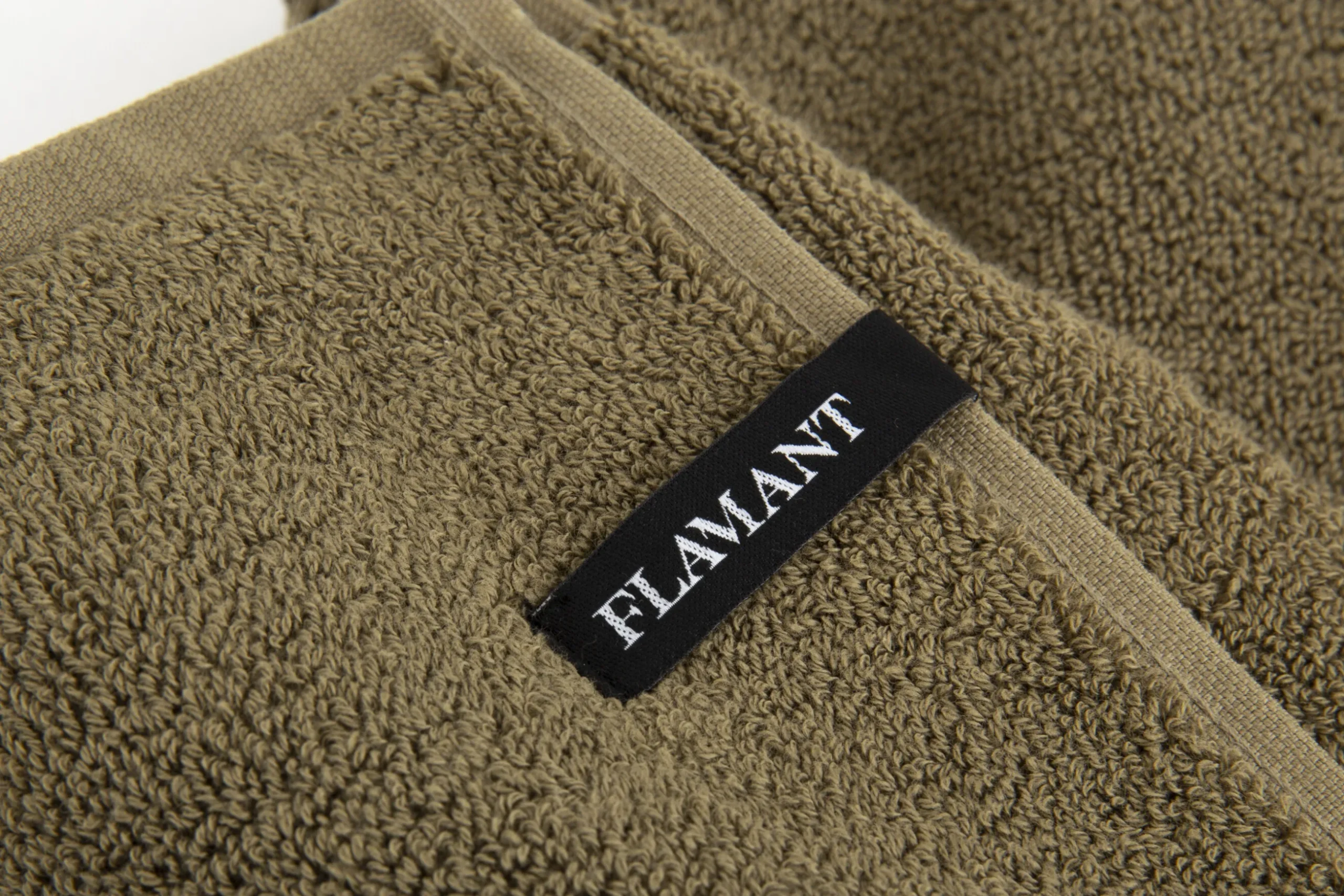 Baobao, Hand Towel, Khaki, 50X100 Cm