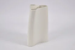 Barrie, Vase, Ceramic, Latte, L