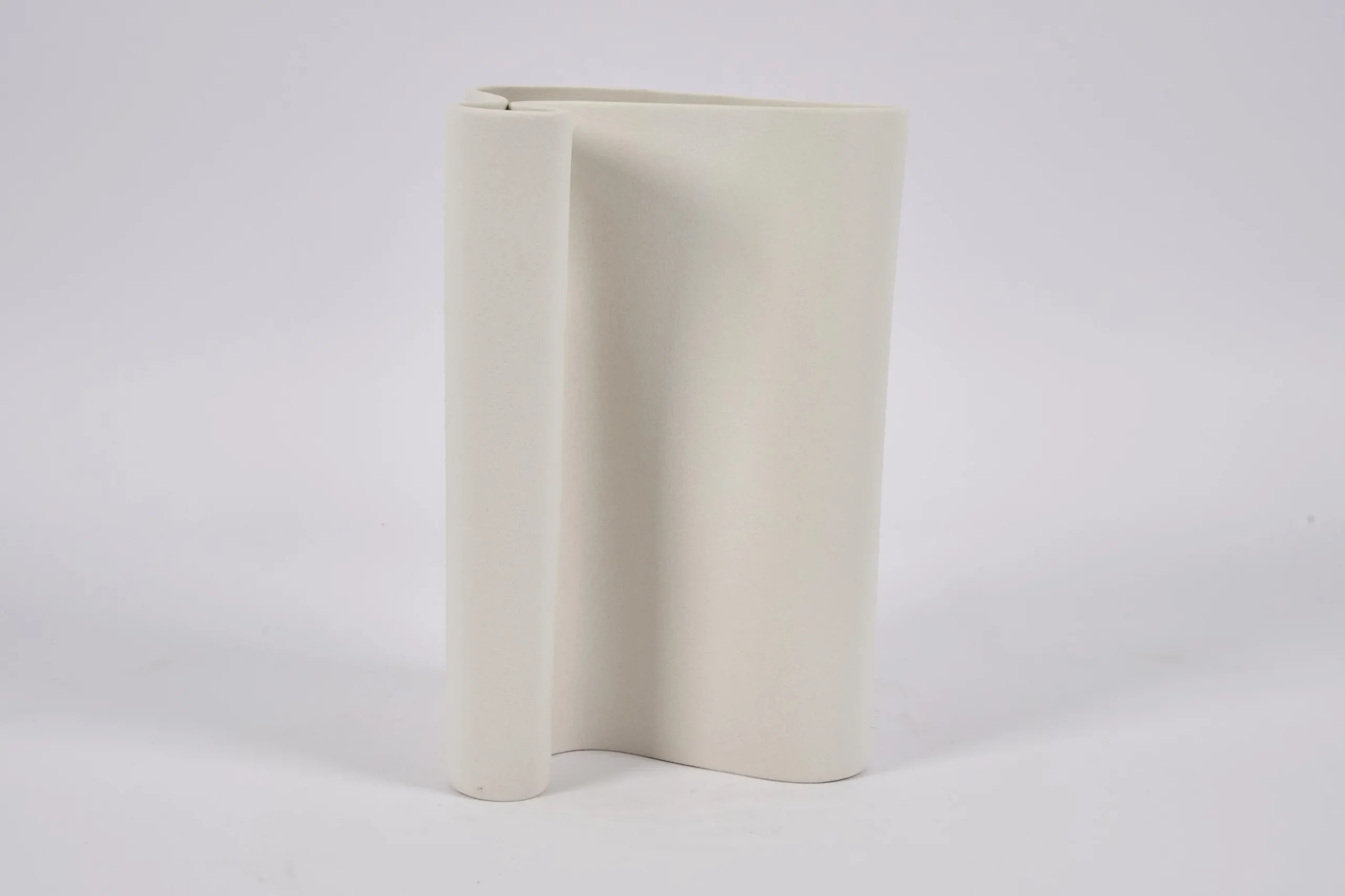 Barrie, Vase, Ceramic, Latte, L