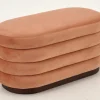 Beatrice, Pouf, Oval, Pink