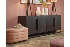 Beatrice, Pouf, Oval, Pink