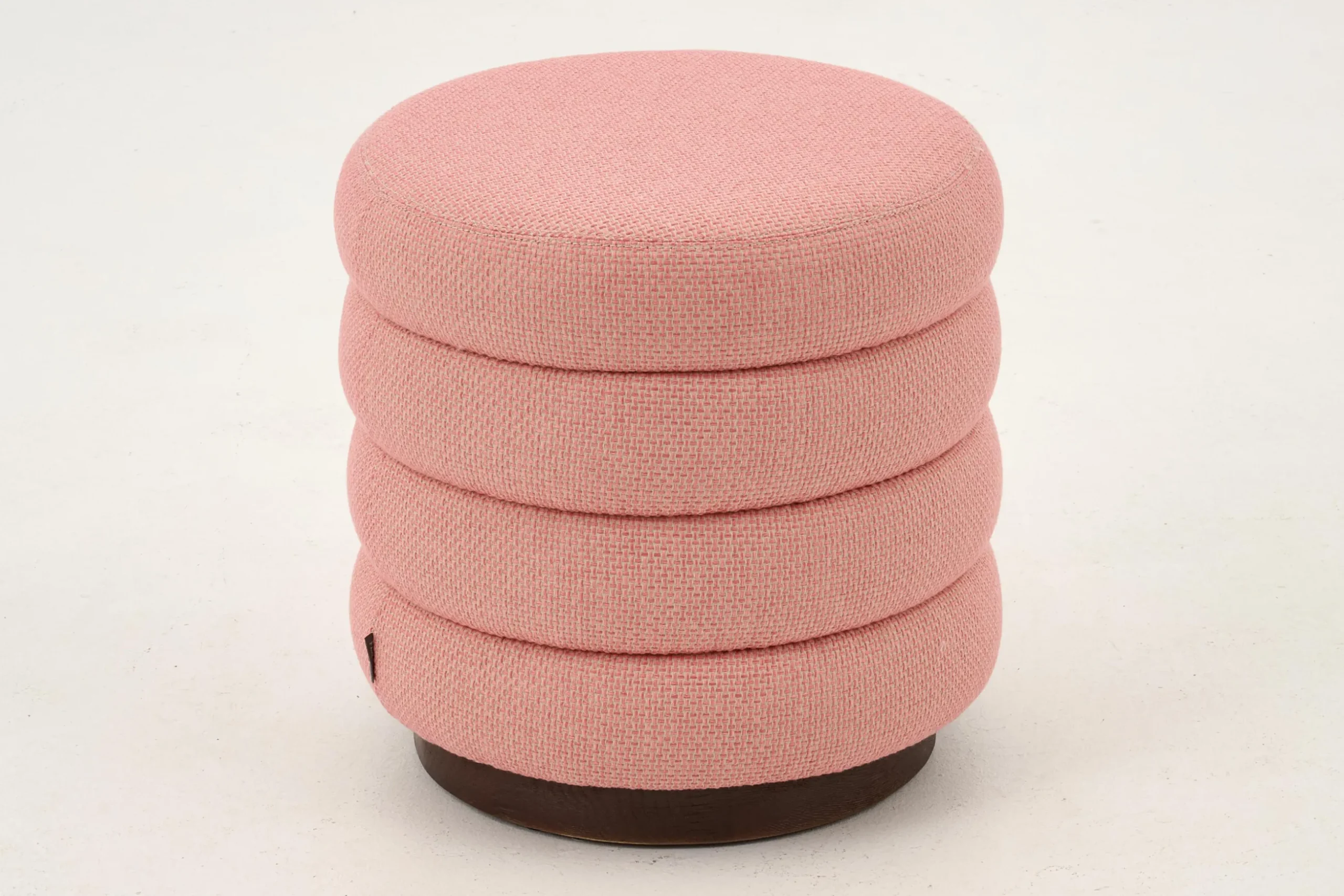 Beatrice, Pouf, Round, Pink