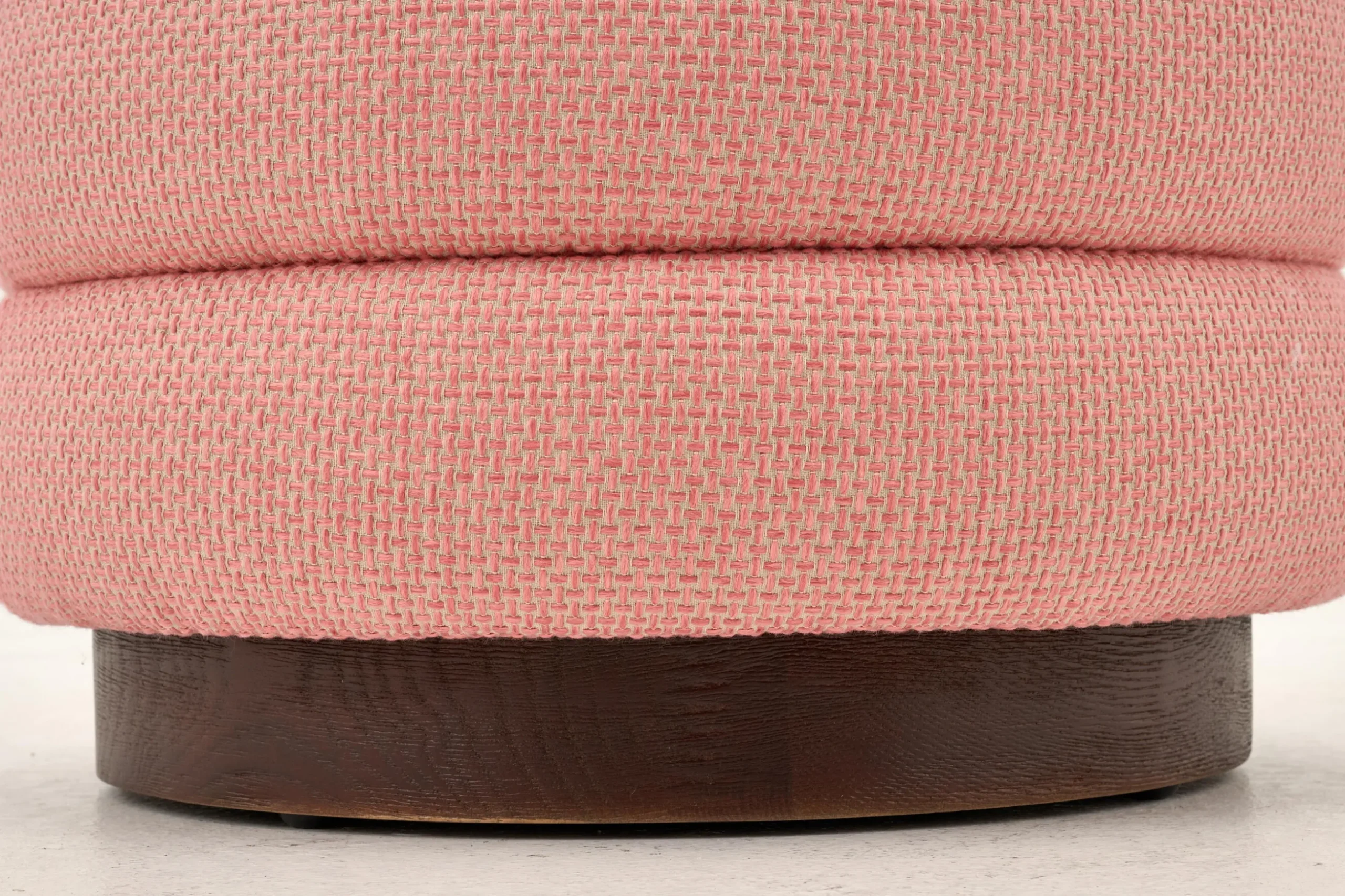 Beatrice, Pouf, Round, Pink