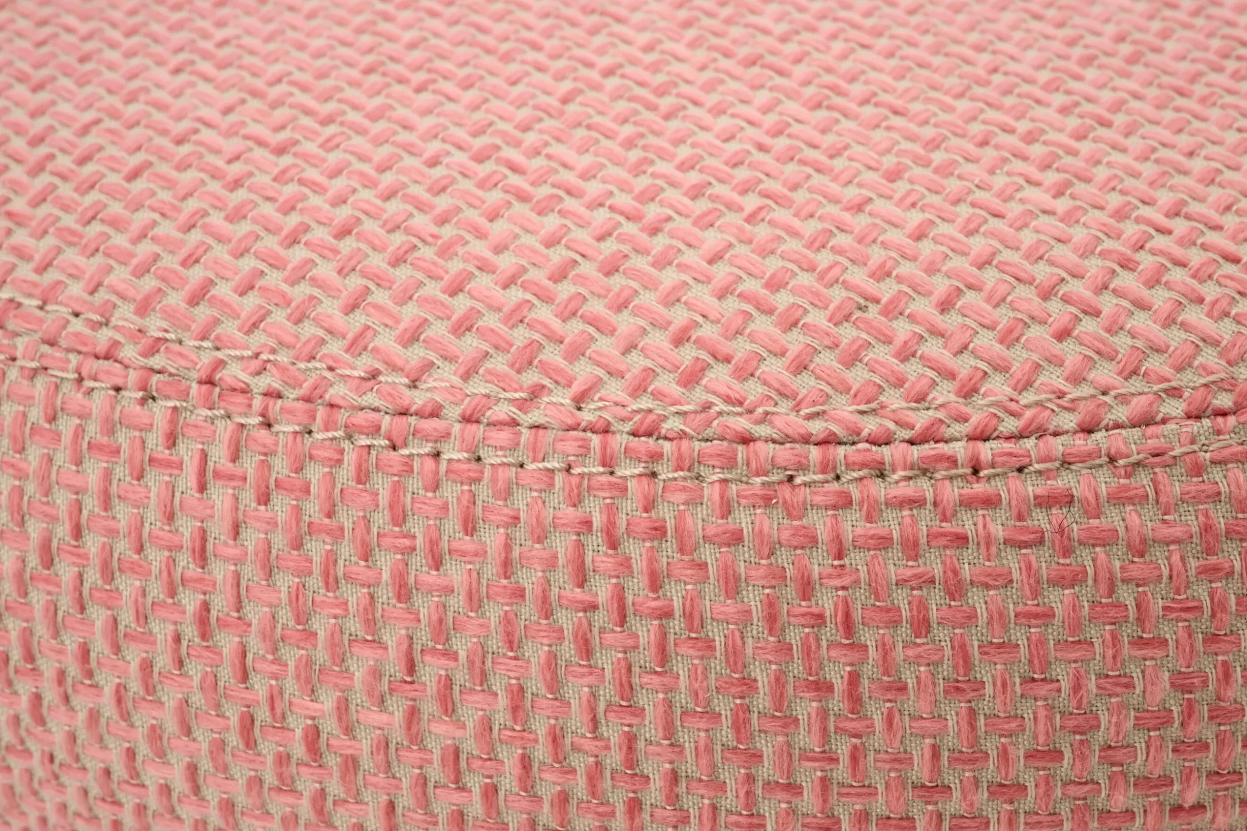 Beatrice, Pouf, Round, Pink
