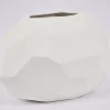 Belinda, Vase, Ceramic, White, Model 1