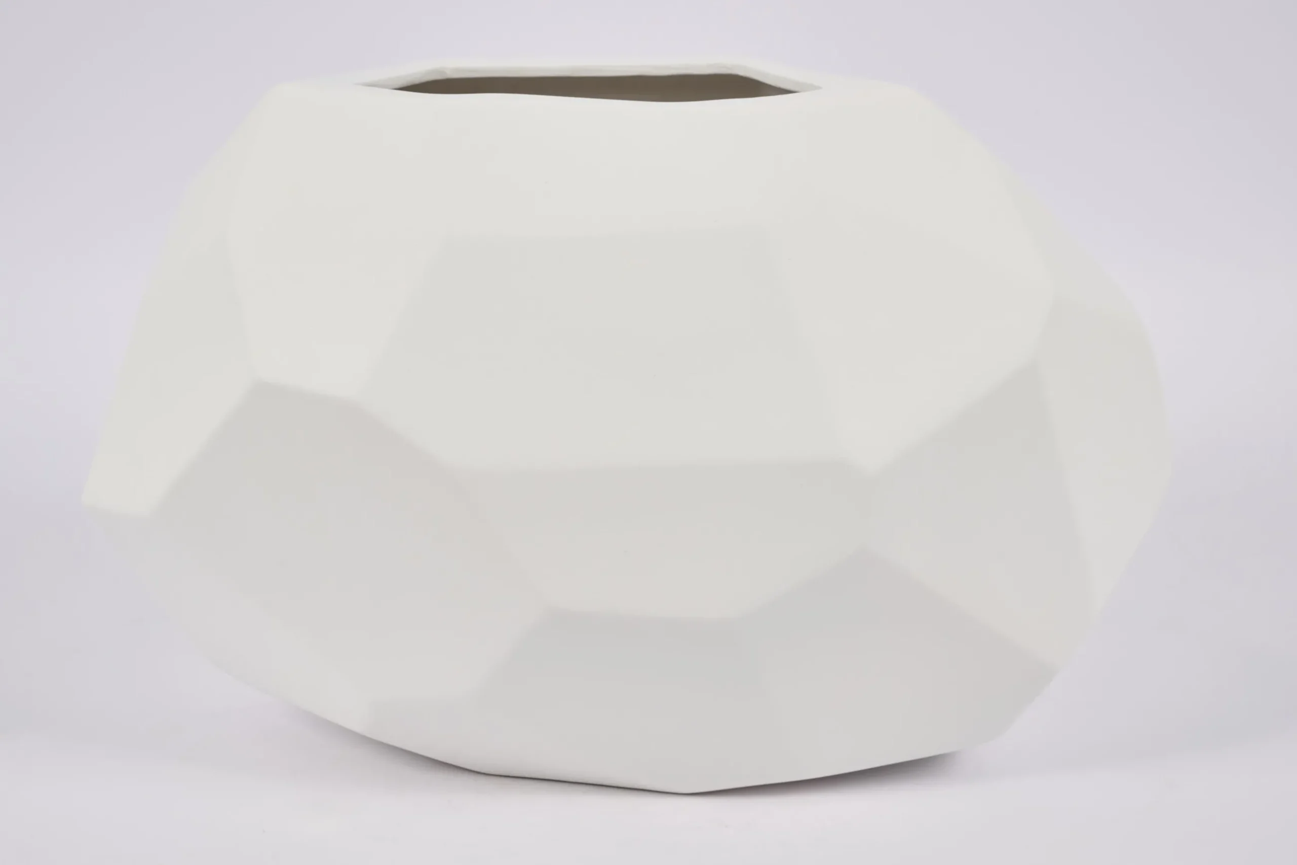 Belinda, Vase, Ceramic, White, Model 1
