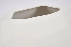 Belinda, Vase, Ceramic, White, Model 1